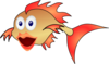 Cartoon Goldfish Clip Art